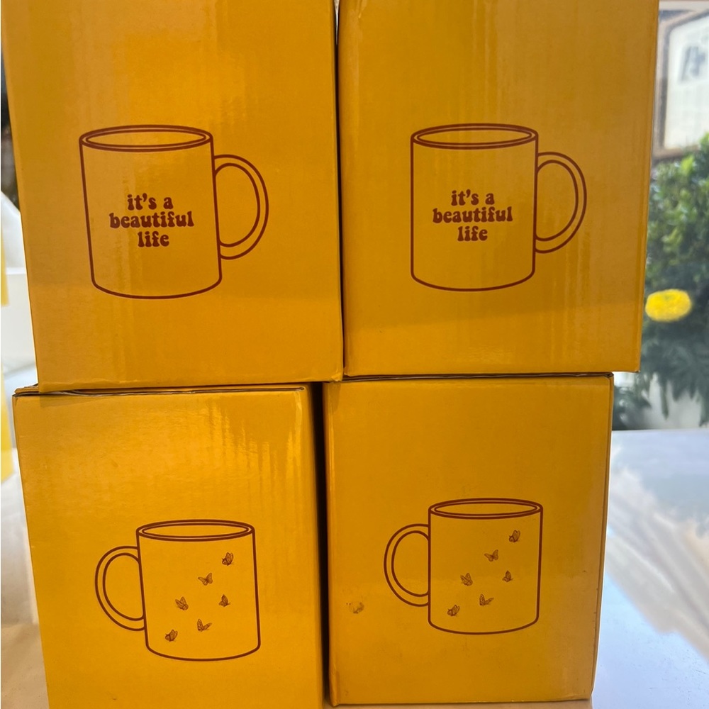 Butterfly mug